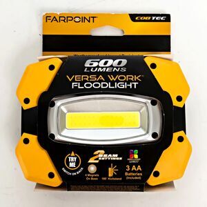 Farpoint Versa Work COB LED Floodlight, 600 Lumens, Model# FL1662012